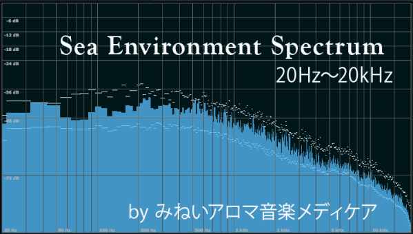 海の音の周波数成分